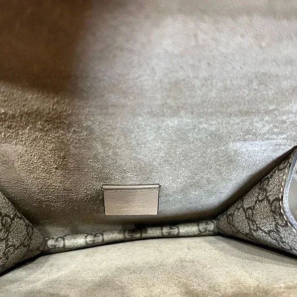 GUCCI  GG Supreme Monogram Small Dionysus Shoulder Bag - Picture 6 of 8